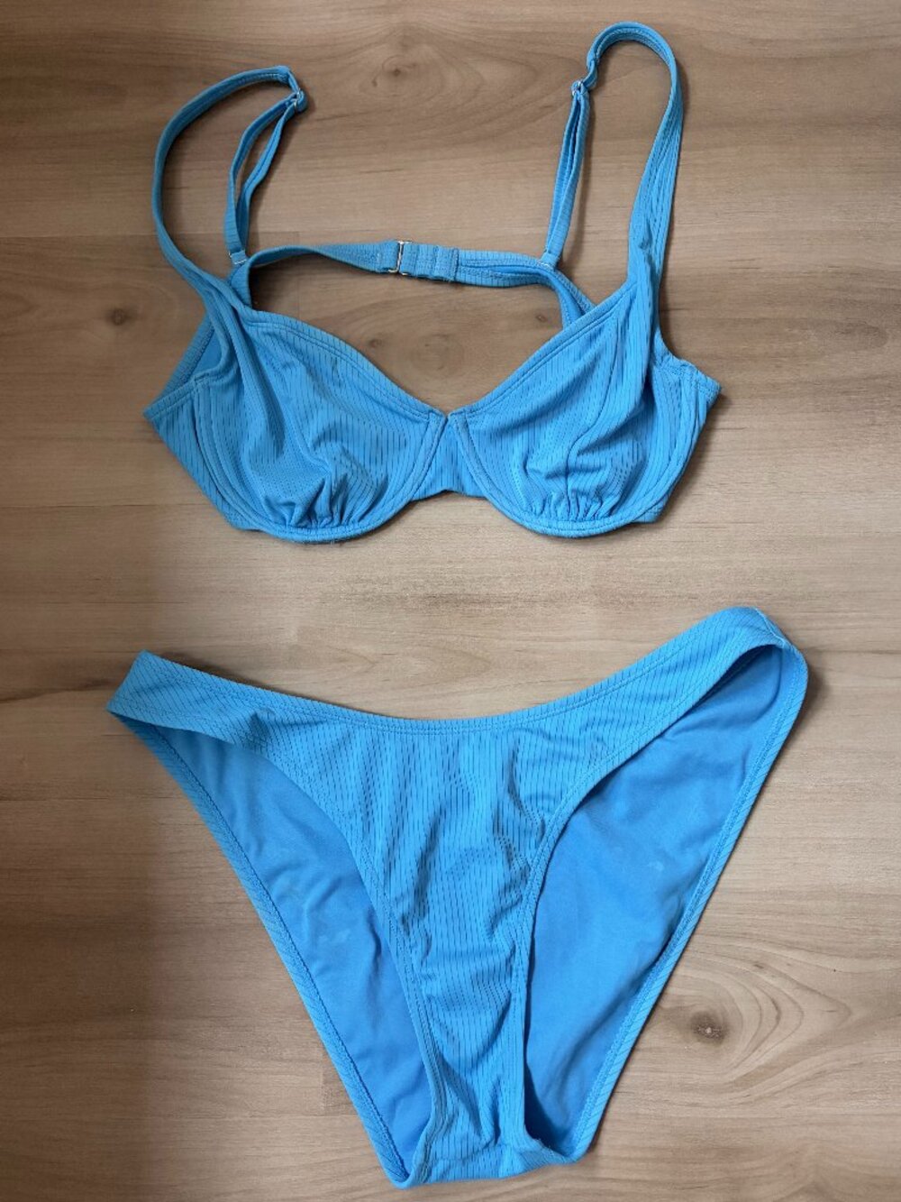 Xhilaration Blue Two Piece Bikini - Size XL